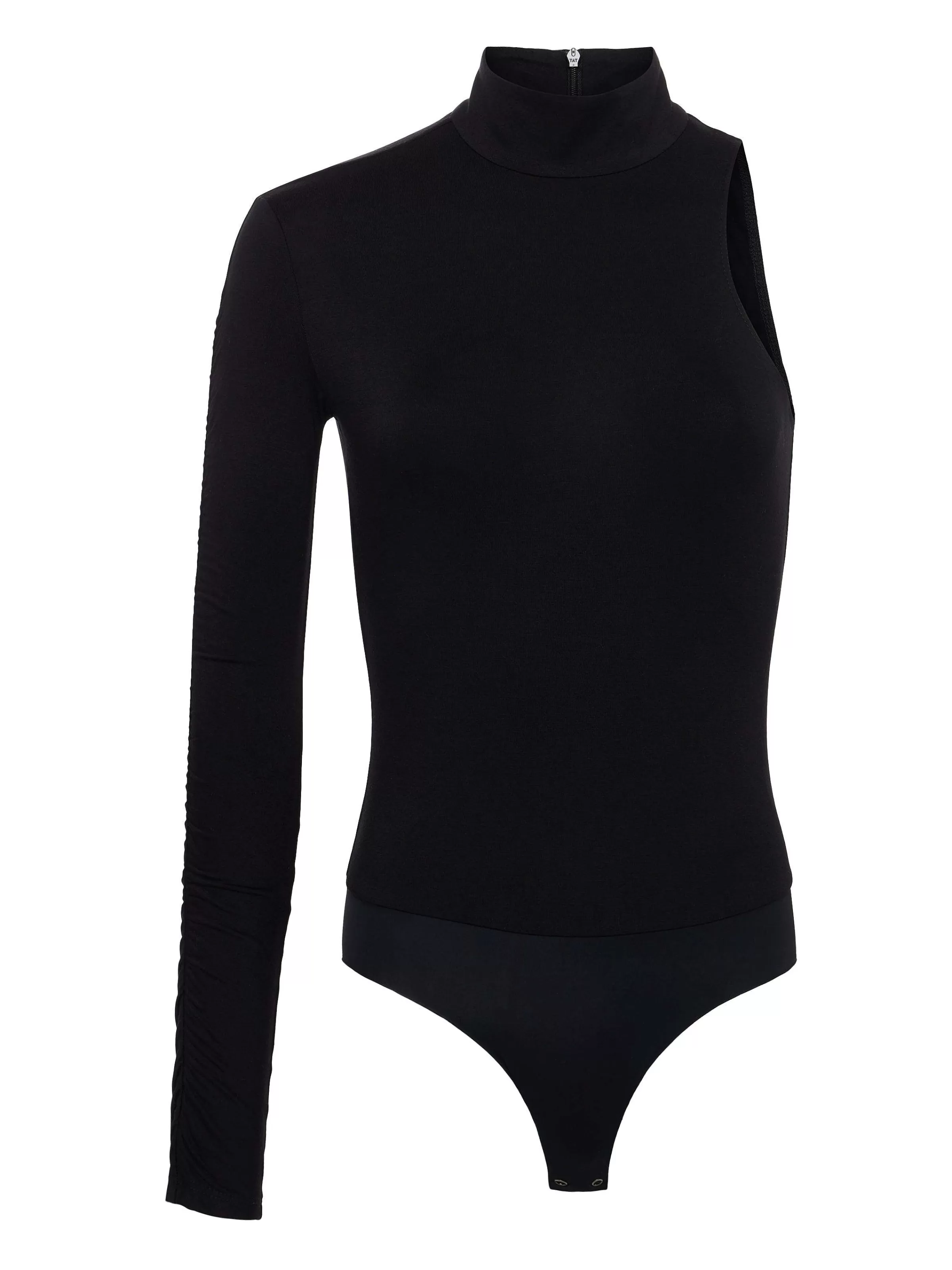 Shop L'AGENCE Body Lotti A Une Manche Noir