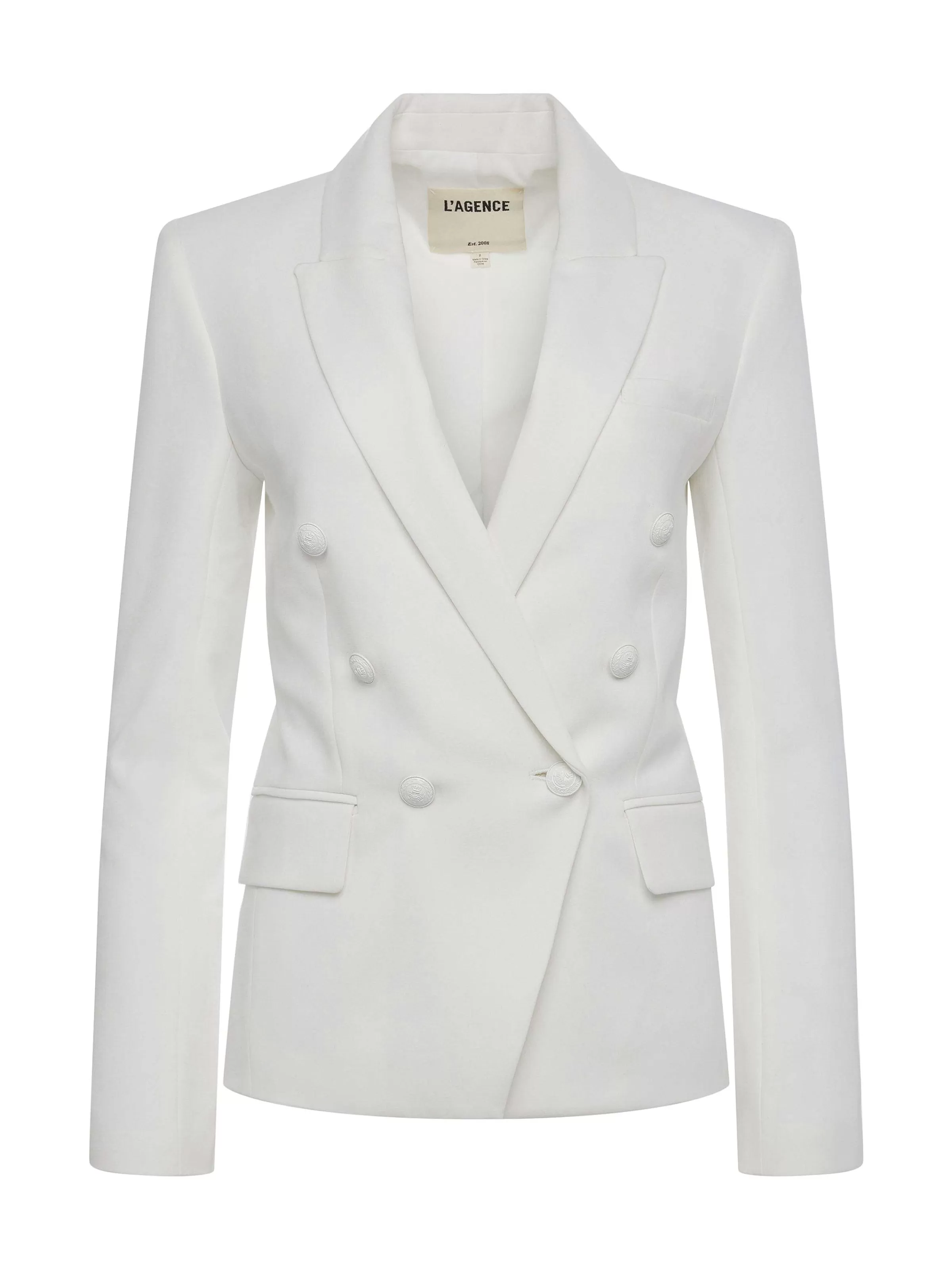 Outlet L'AGENCE Kenzieblazer Blanc Blanc