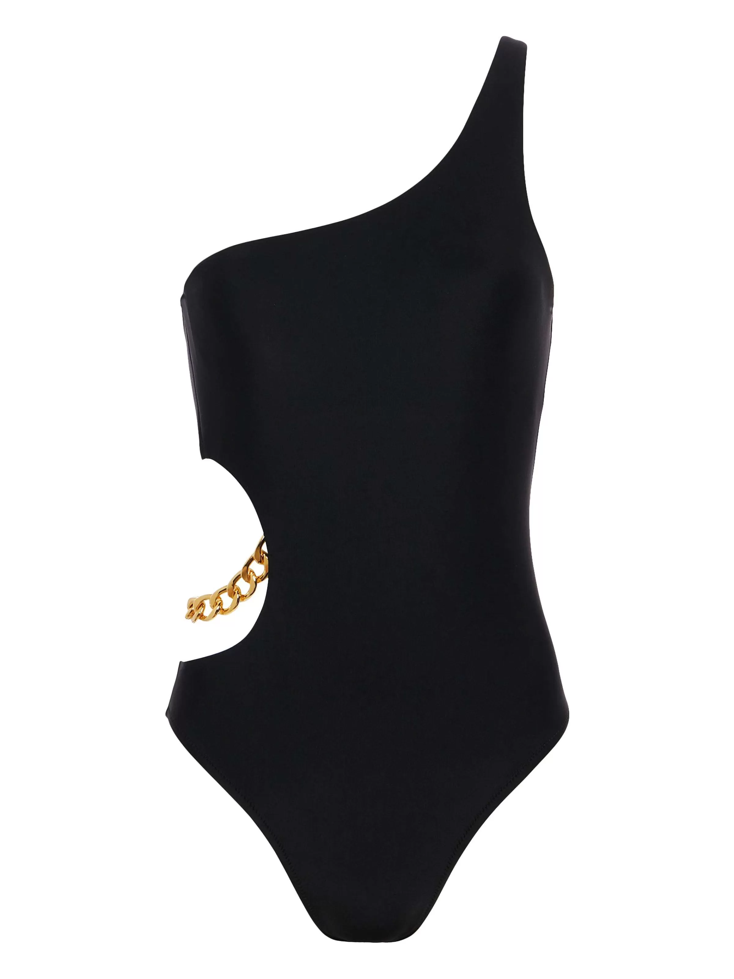 Best L'AGENCE Maillot De Bain Une Piece A Chaine Ava Noir