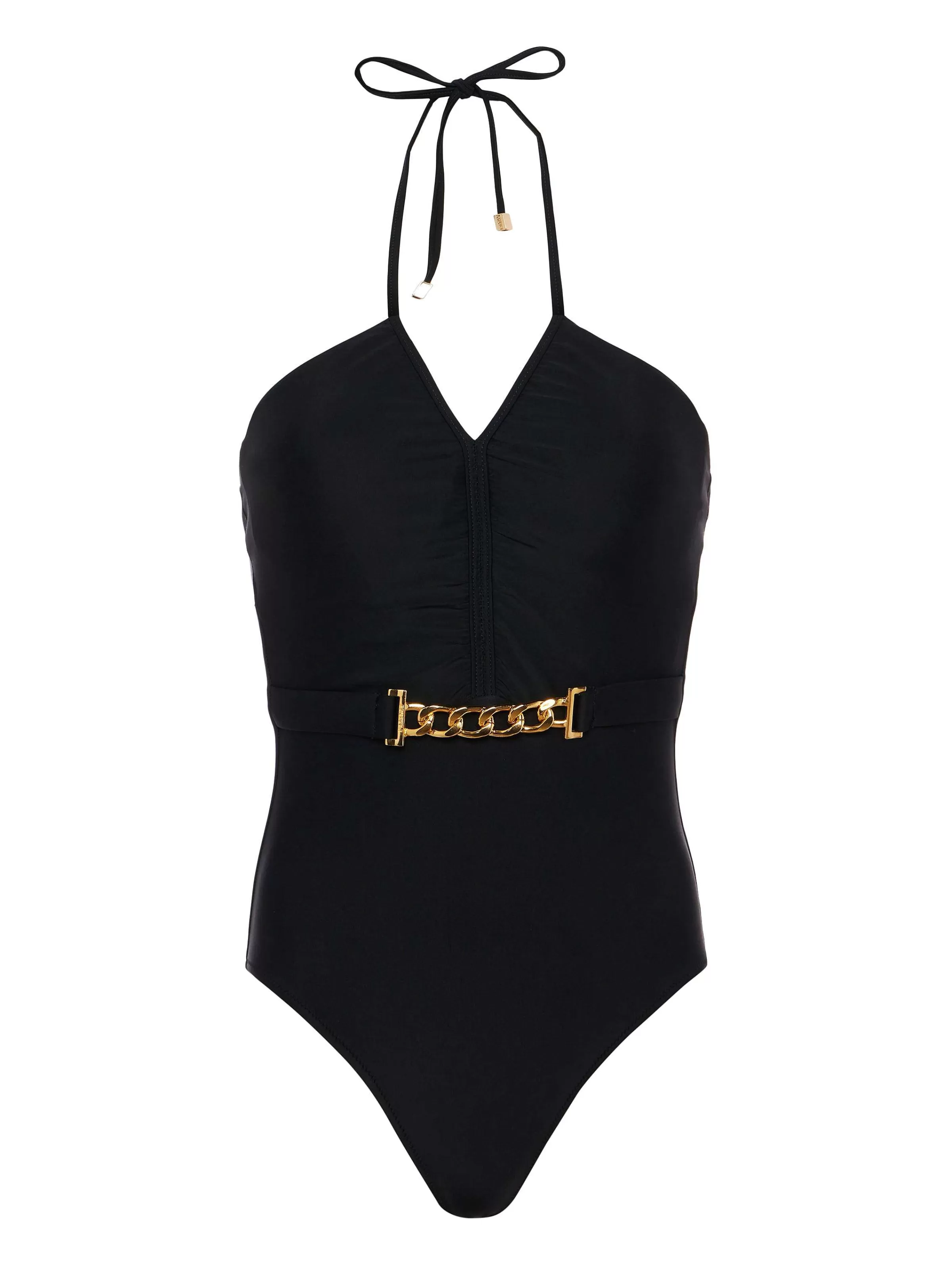 Flash Sale L'AGENCE Maillot De Bain Une Piece Dos Nu Leila Noir