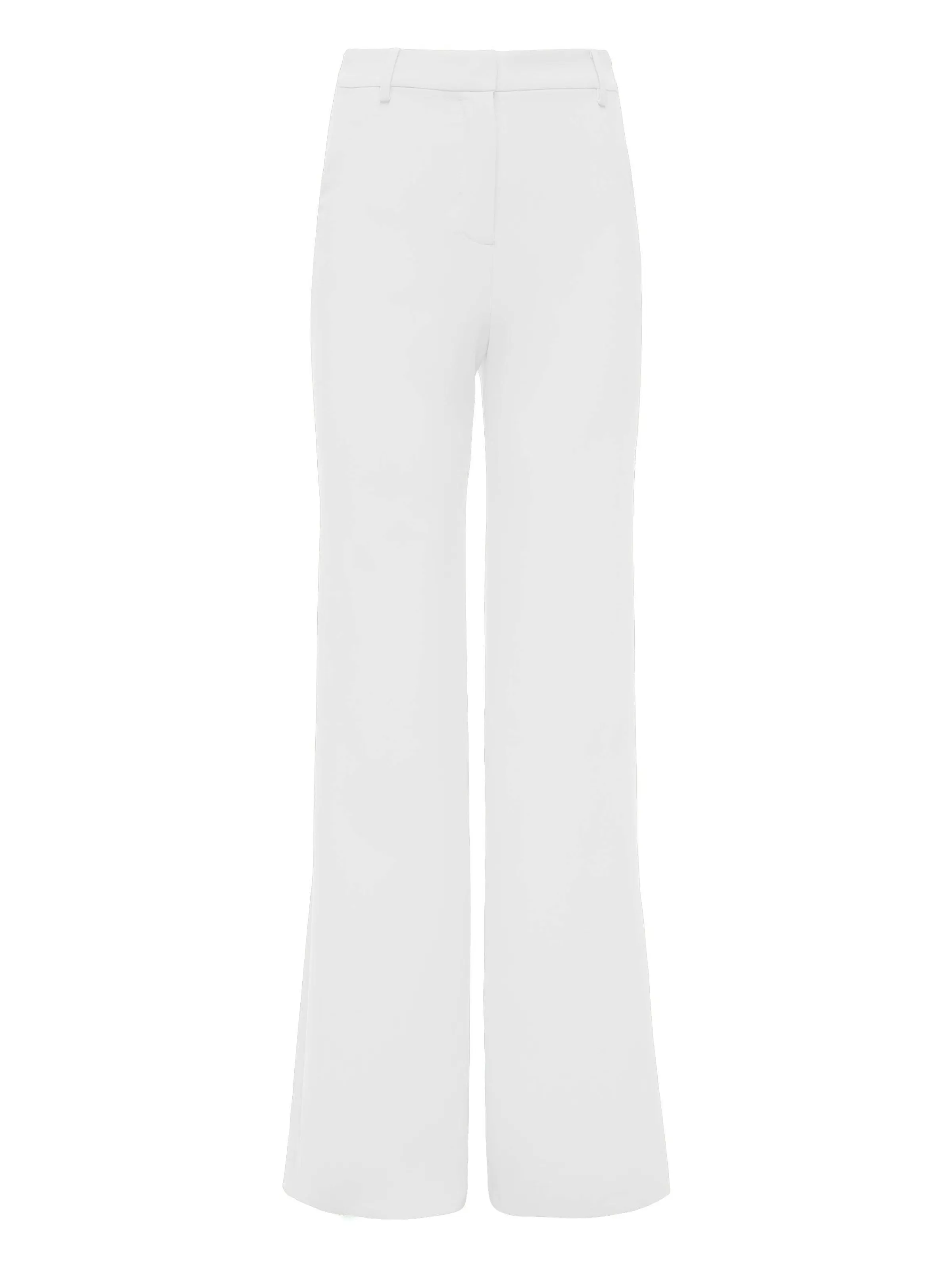 Sale L'AGENCE Pantalon A Jambe Large Gavin Blanc