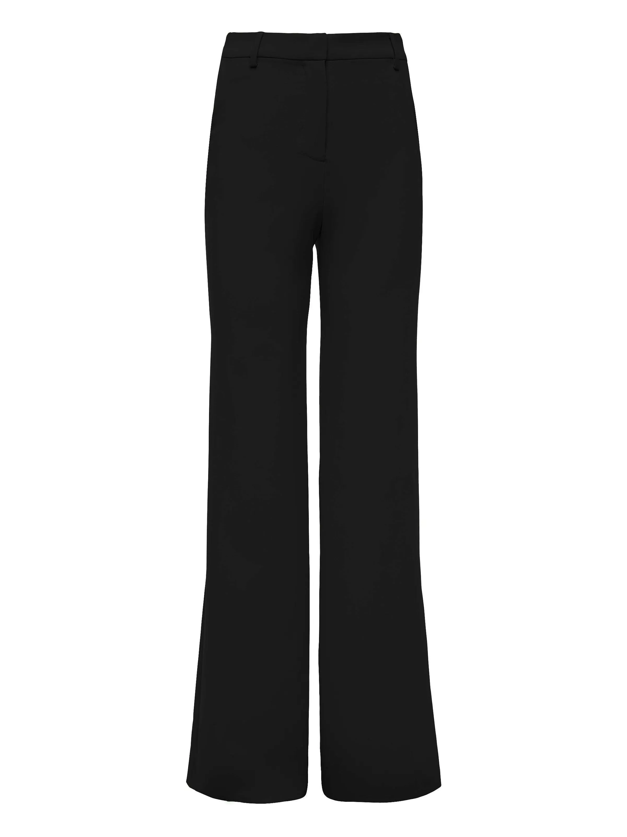 Shop L'AGENCE Pantalon A Jambe Large Pilar Noir