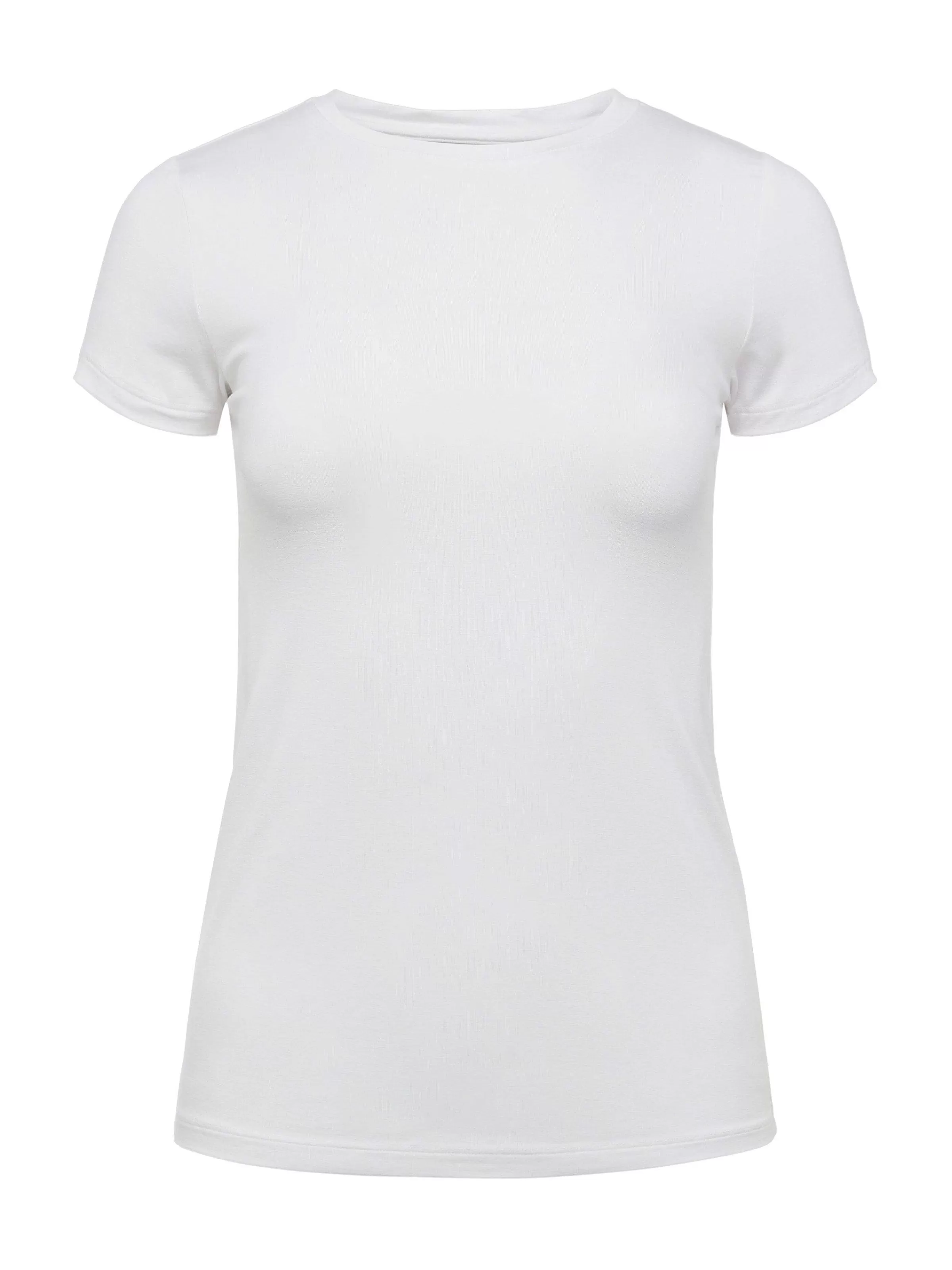 Clearance L'AGENCE T-Shirt Ajuste Ressi Blanc