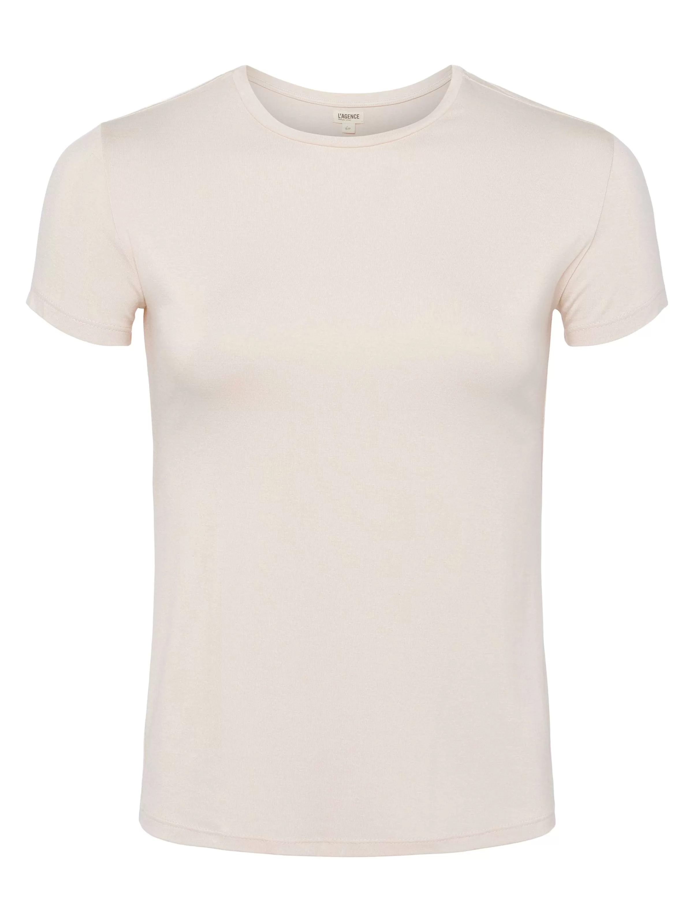 Clearance L'AGENCE T-Shirt Ajuste Ressi Bisque