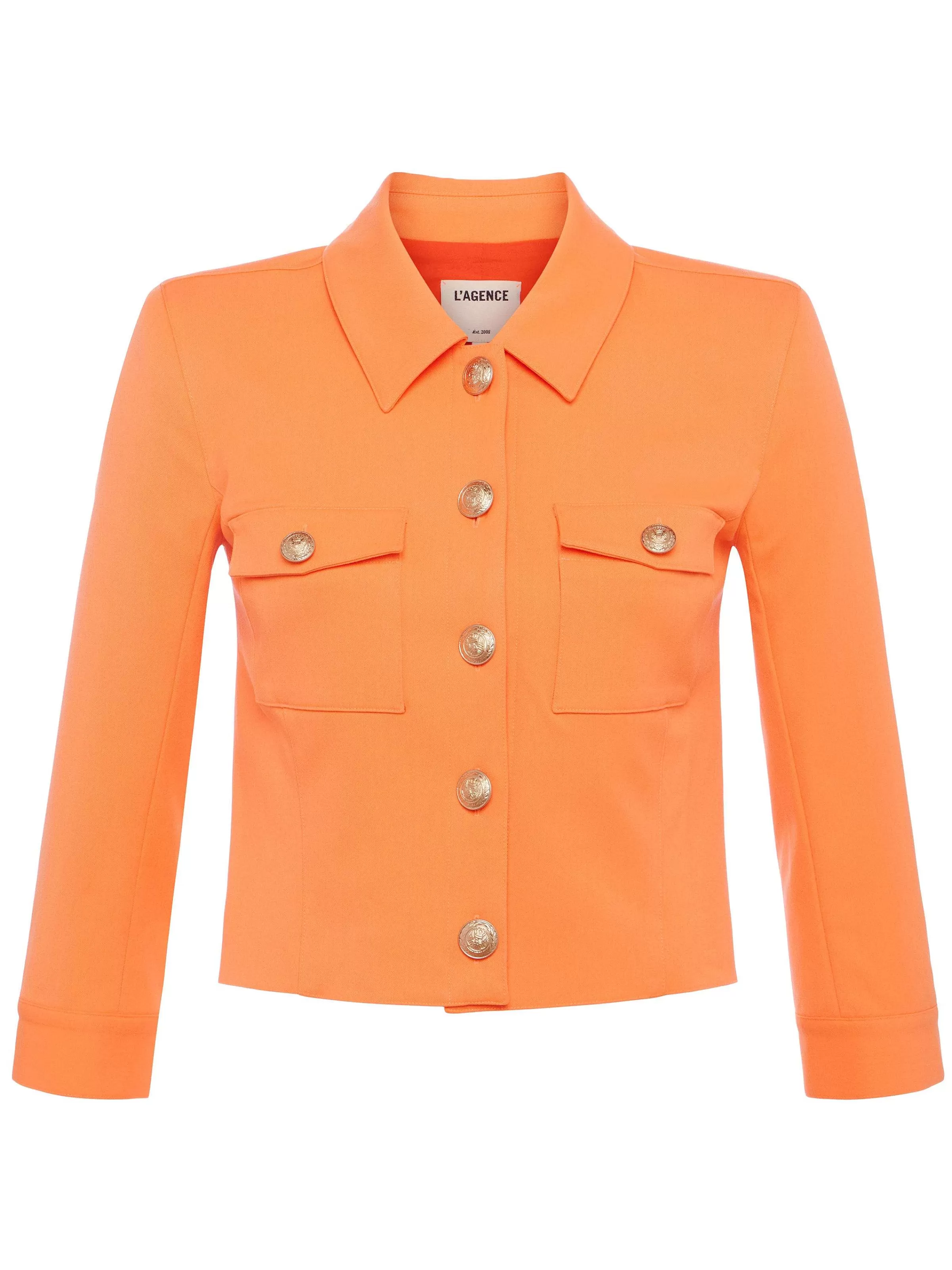 Store L'AGENCE Veste Courte Kumi Mandarine Neon